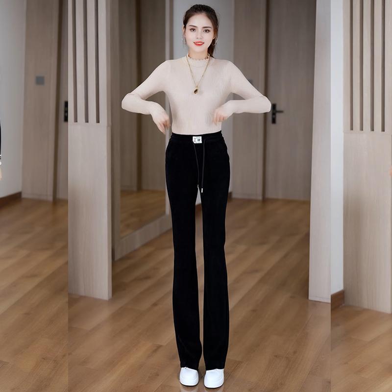 

Women s High Waist Micro Flare Cotton Yoga Pants - Slimming Fit for Autumn/Winter 2025 26 (S, 80-95 lbs)