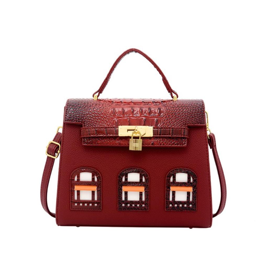 Xeie Thuk Handbag Women PU Adjustable Strap Daily Commute