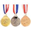 5cm Swimming Medal Competition Awards with Neck Ribbon Metal Winner Medals Gold/Silver/Bronze Medal for Sports Competition