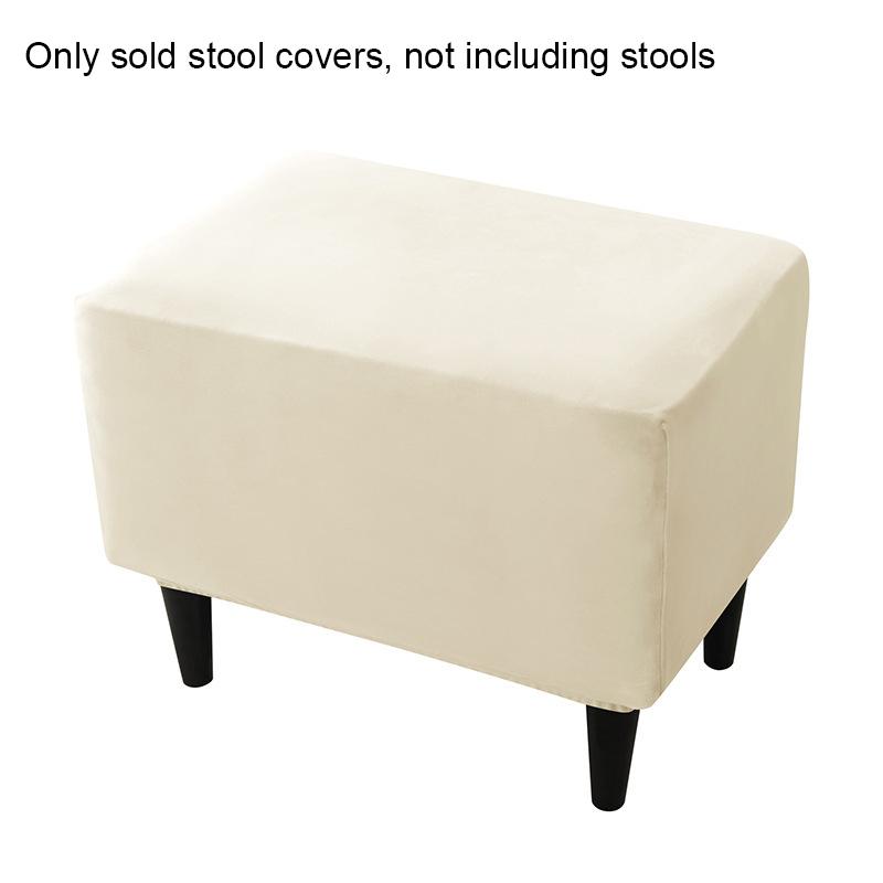 

1PC Dustproof Snug-Fitting Stretchy Elasticity Footrest Durable Silver Fox Fleece Stain-Resistant Pedal Warm Cover Soft