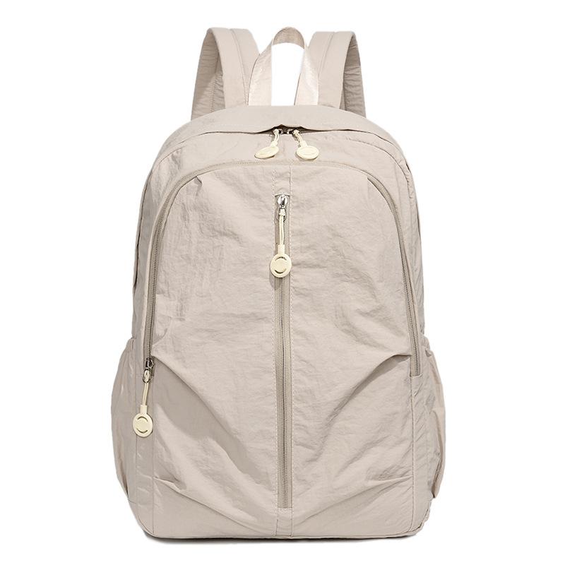 Schoolbag leisure travel waterproof nylon backpack women's 1011 new lightweight outdoor mountaineering travel backpack commuter bag