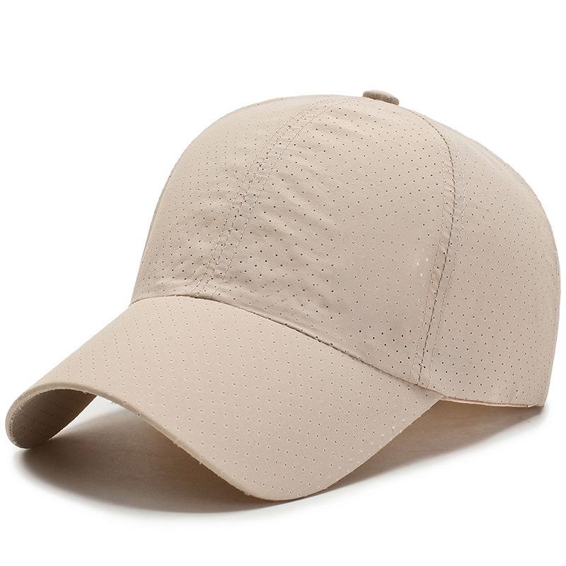 Summer Lightweight Breathable Quick-Drying Baseball Cap For Men Outdoor Sports Sun Protection Hat