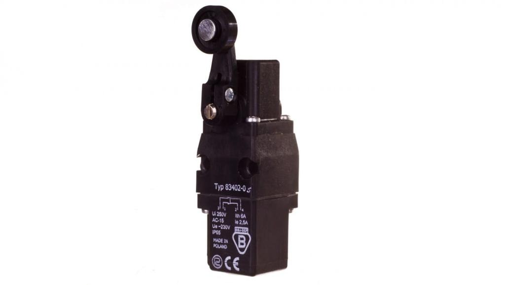 Wyłącznik Krańcowy 1R 1Z W Obudowie Z Głowicą Rotacyjną O Działaniu Obustronnym Srebrzone Przyłącza 83 402-0S W0-59-651161