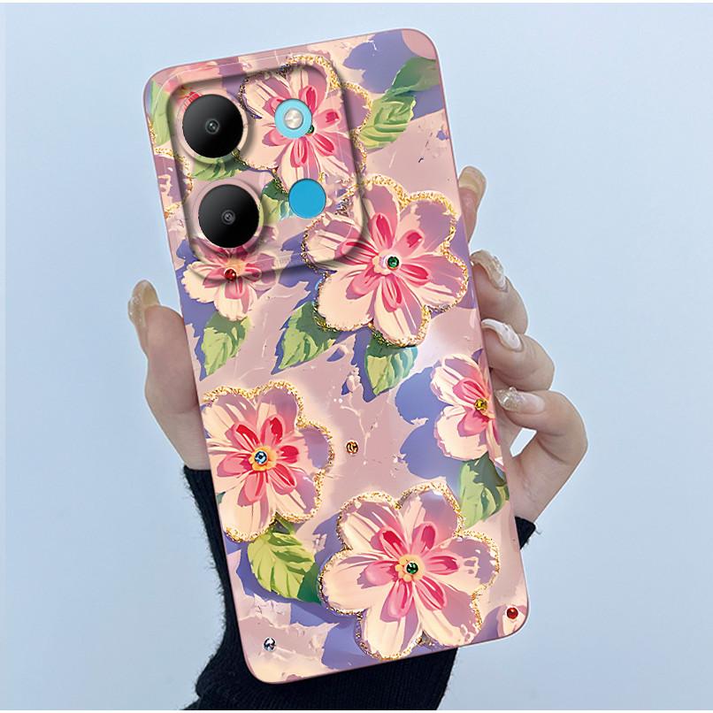For Infinix Smart 7 X6515 Case Smart 7 HD X6516 Fashion Simplicity Cover Soft Silicone Phone Case For infinix Smart7 Plus Shells
