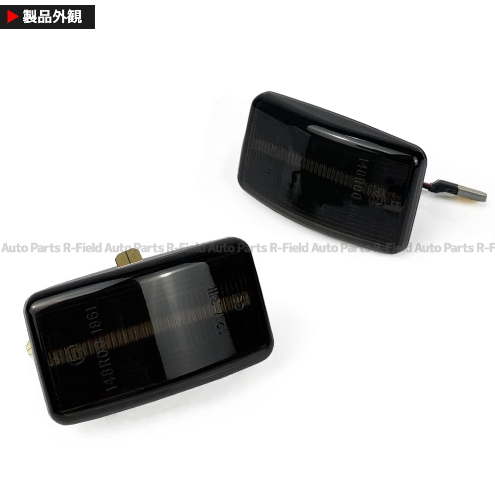 LED Side Markers for Land Cruiser 80 Smoked Flashing Prevents Land Cruiser 80 R-Field Series, Lens, Type, Hyper-Flashing,