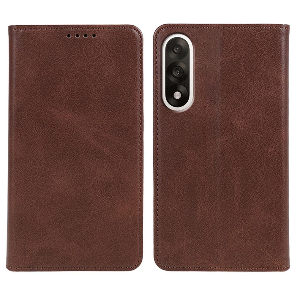 For OnePlus Ace 5 Ultra 5G/Nord 5 5G Case Strong Magnetic PU Leather Phone Cover Calf Texture
