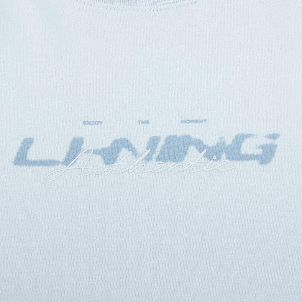 Li-Ning Quick-Dry Cool Round Neck Logo Sports T-Shirt Women tops ATSW624-4