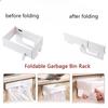 Wall-Mounted Garbage Bag Hanger Magnetic Waste Bin Holder Space Save Trash Bag Holder  Kitchen