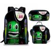 Hip Hop Beliebt Lustig Banban Garten 3D Druck 3 Stück/Set Schüler Schultaschen Laptop Tagesrucksack Rucksack Umhängetasche Lunchtasche Federmäppchen