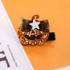 Halloween Themed Playful Hair Clips With Festive Pumpkin And Cat Designs For Fun Childrens