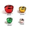 20-30pcs/bag 15/20/25/30mm Mix Color Jingle Bells Christmas Bell Charm Beads Metal Bells For Christmas Festival Party Decoration