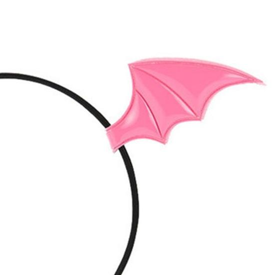 Cerchietto per capelli Cosplay con ali da diavolo, elastico ultraleggero, novità, accessori per capelli per Halloween