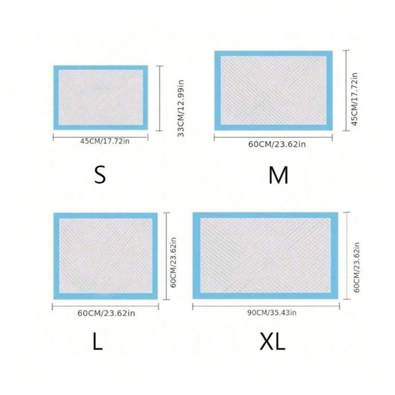 

Профессиональные 20/40/50/100 шт. дезодорирующие салфетки для мочи собак, туалетные салфетки для домашних животных, для приучения к туалету, дезодорирующие и впитывающие воду, толстые, одноразовые XL