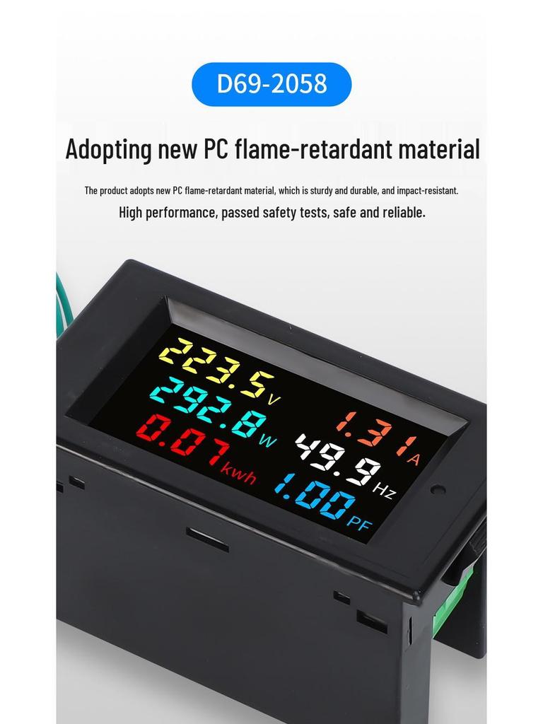 Digital AC Voltage & Current Power Monitor Module