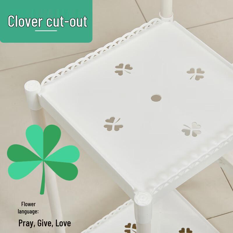 12-Tier Plastic Indoor Plant Stand