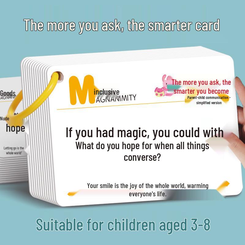 

Parent-Child Communication Cards: Boost Interaction & Smarts with Truth or Dare Game