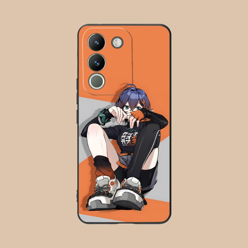 ZZZ Belle Phone Case for VIVO V60 V50 V40 V30 V29 V27 V25 V23 Pro Lite 5G Soft TPU Shockproof Cover