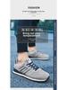 Double Star Men's Genuine Leather Non-Slip Running Shoes with Shock Absorption and Soft Sole