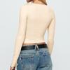 Women's Casual Fashion Sleeveless Bow Decorated Hollow Round Neck Slim Fit Vest Top