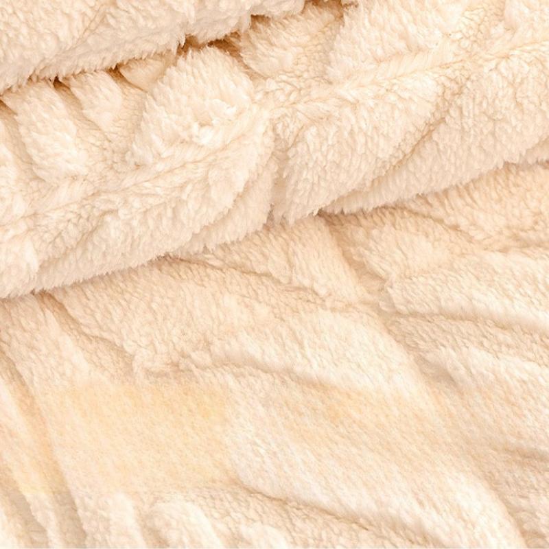 Thickened Sofa Cover Fabric Plush New Anti Slip and Cat Scratch Milk Oil Style Sofa Cushion Cover for Autumn and Winter Seasons