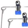 Folding Pants Rack Wardrobe Storage Multi-layer Trouser Clip Folding