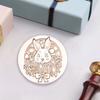 Retro Wax Seal Stamp Easter Series Pattern DIY Sealing Wax Stamp Head for Scrapbooking Wedding Invitation Seal Stamp DIY Craft