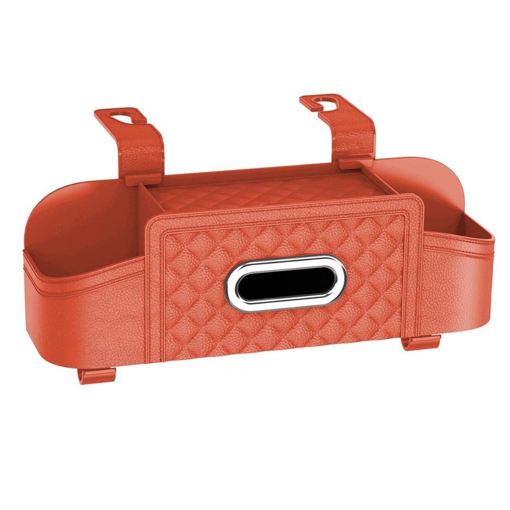 with Hook Car Backseat Storage Box Universal Auto Backseat Tissue Holder  Car Organizer