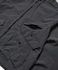 Soundslife Hard Shell Windbreaker Jacket Charcoal