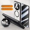 Magsafe Magnetic Transparent Privacy Screen Tempered Glass Protector Case For Honor Magic V3 Spring Hinged Holder Back Cover