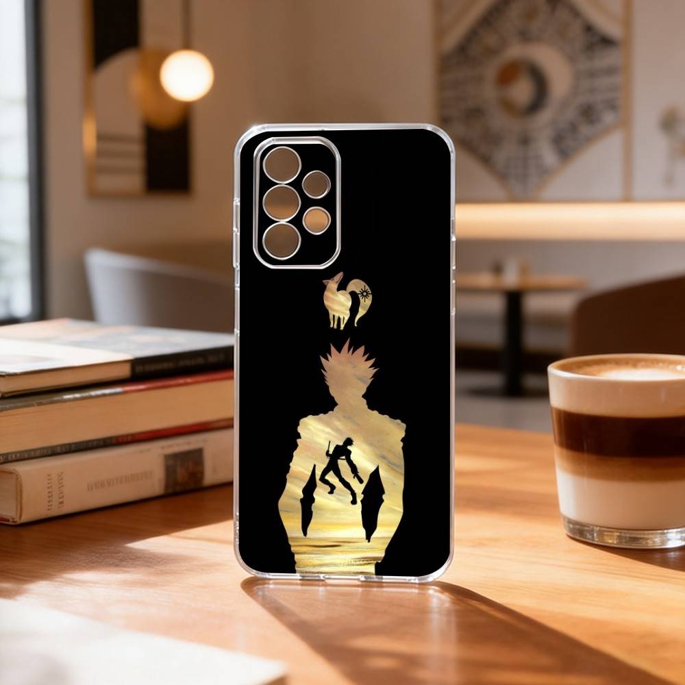 T-The Seven Deadly S-Sins Phone Case Transparent Silicone Soft For Samsung S25,S24,S21,S22,S23,S30,Ultra,S20,Plus,Fe