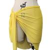 Lemon Yellow Three-Piece Bikini Set - Trendy Xiaohongshu Style for Women, Perfect for Sexy Vacation Photos