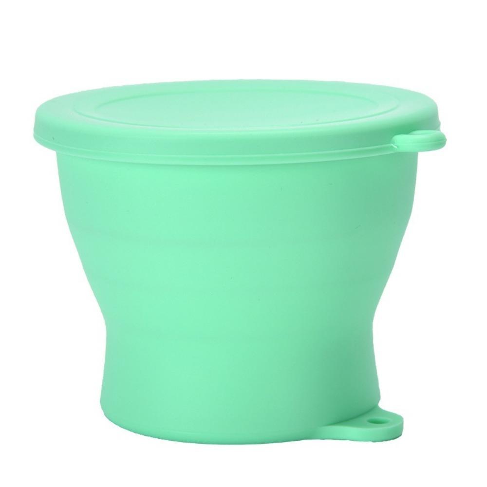 180ml Travel Collapsible Cup Silicone Telescopic Cup Space Saving Folding Water Cup  Camping