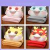 Dudu Drago Tre-in-uno Anno del Drago Cartone Animato Cuscino Peluche Multifunzionale Coperta