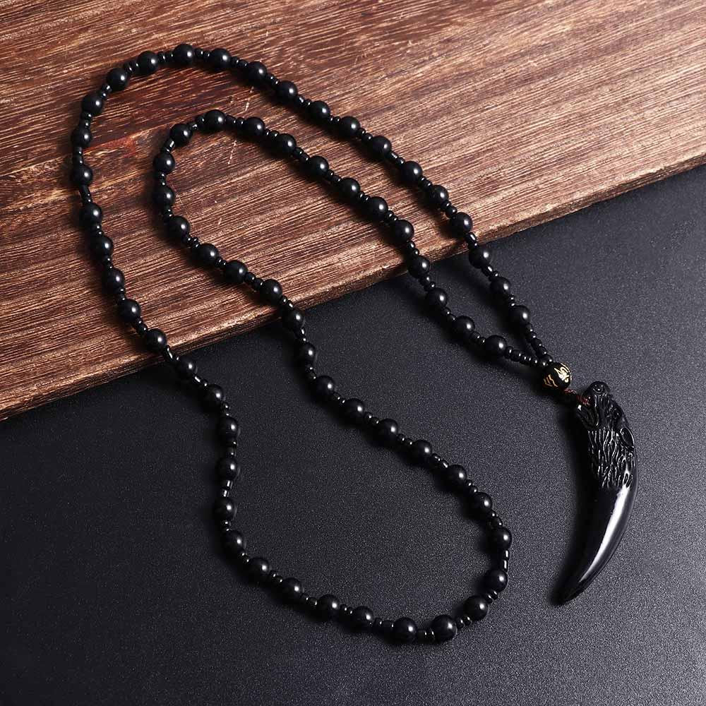 Temperament Small Bead Chinese Style Necklace Men Necklace Girl Necklace Fashion Jewelry