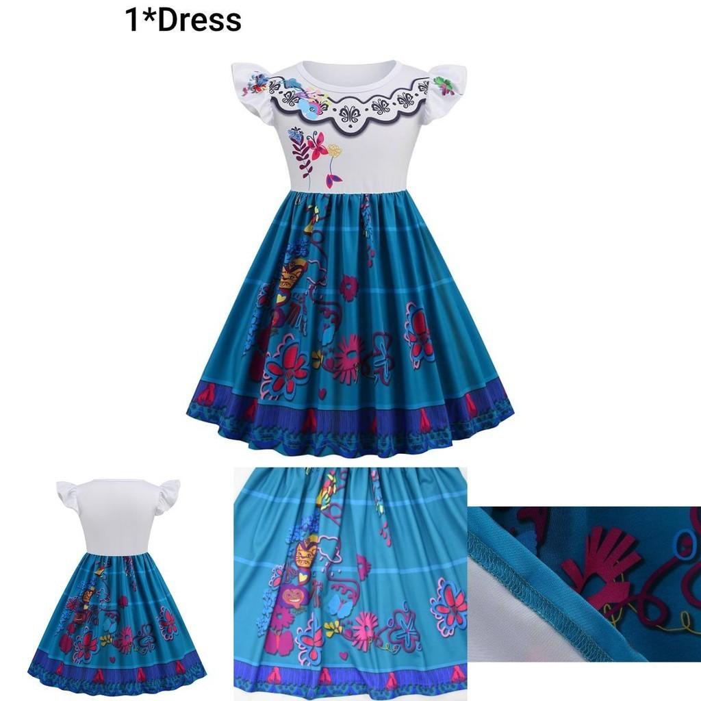 Mirabel Disney Princess Costume For Girls 100-150cm/39.37-59.05in