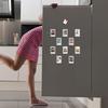 Magnetic Photo Frame Acrylic Refrigerator Magnet for Fujifilm Display 3-Inch Reversible Photo Holder Photos