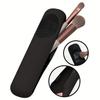 Silicone Travel Makeup Brush Holder with Upgrade Anti-Fall Out Magnetic Closure, Make Up Organizer Bag Case, Soft Sleek Makeup Organize Tools for Trav