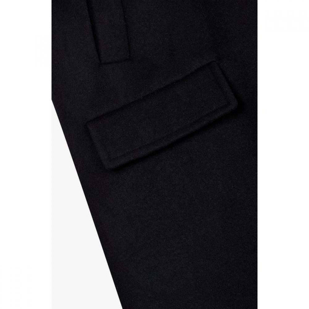 Studio Tomboy High Neck Wool Blend Long Coat 9175411985