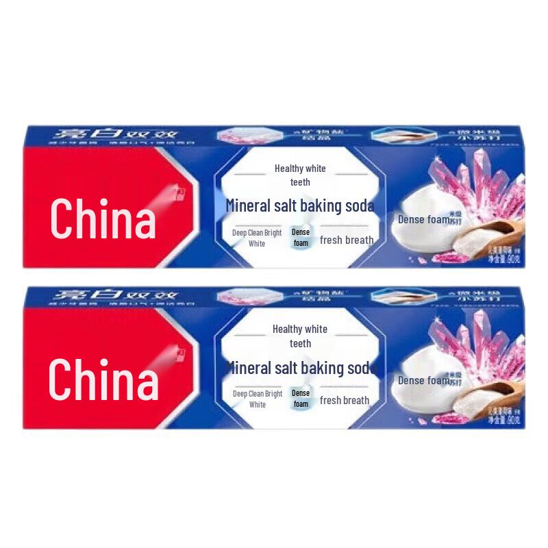 

Zhonghua Sea Salt & Baking Soda Whitening Toothpaste