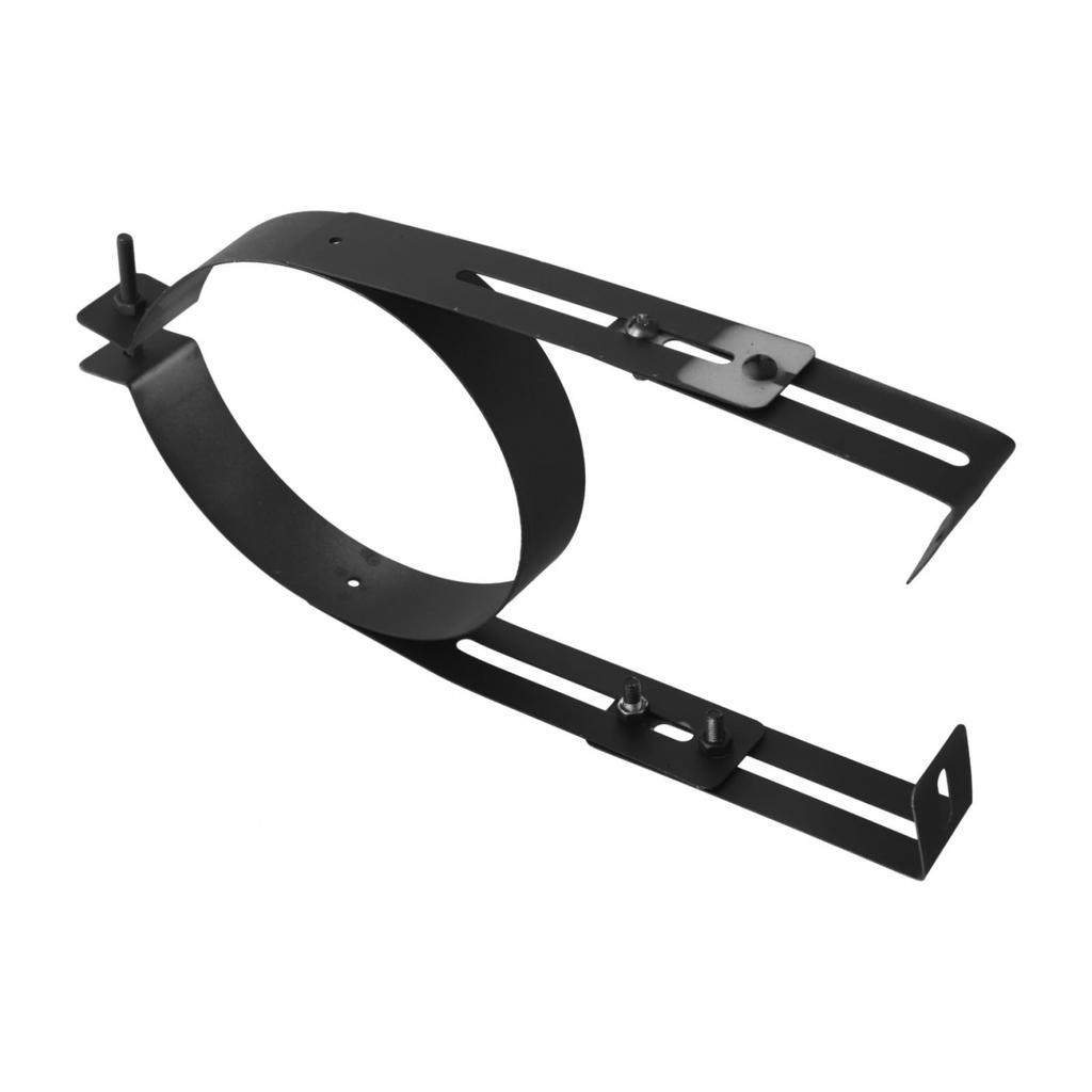 Nastavitelný držák komínové roury z nerezové oceli pro bezpečnou nástěnnou podporu