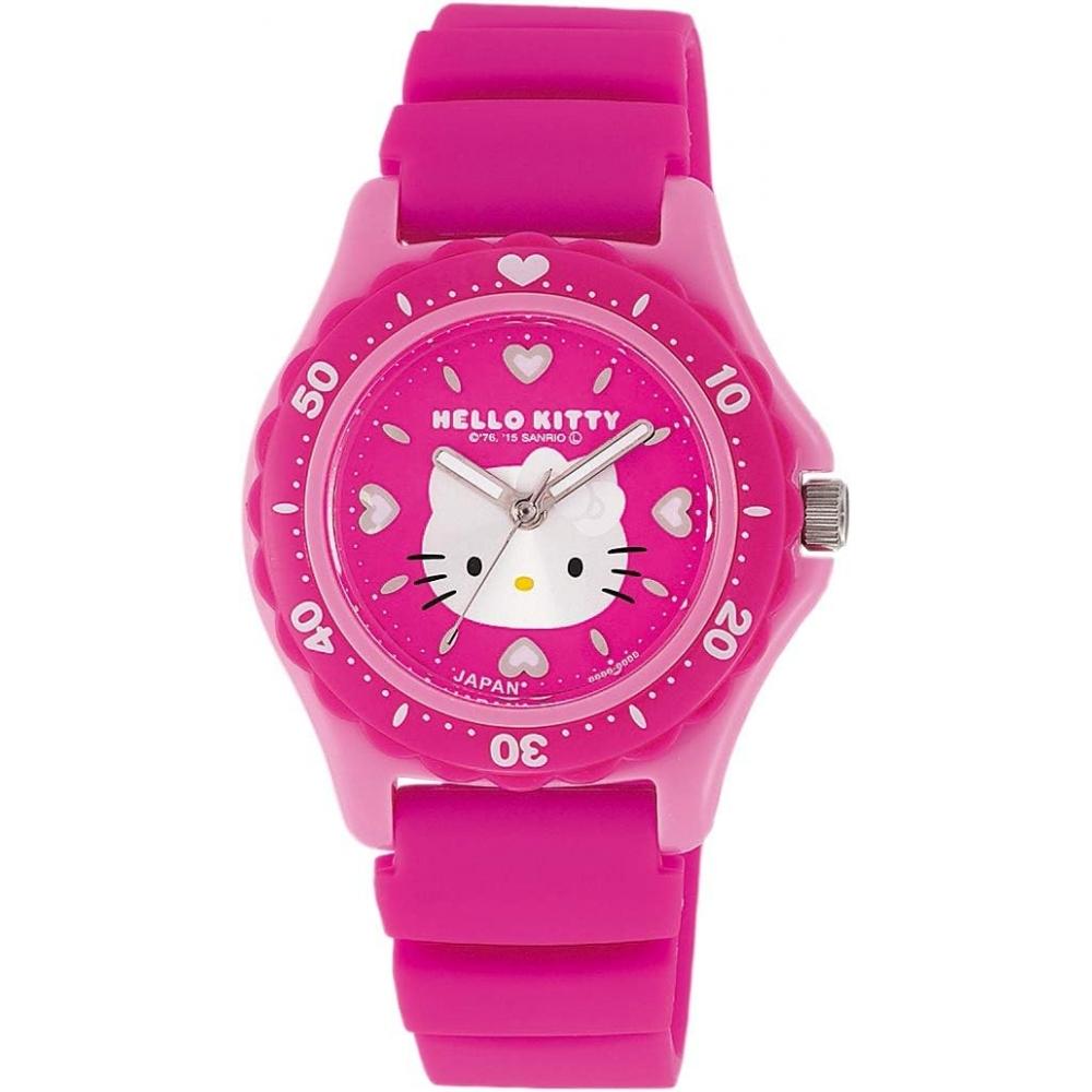 

Нет QQ [QQ] Часы аналоговые Hello Kitty водонепроницаемый уретановый ремешок розовый циферблат 0029n002 женские S розовый