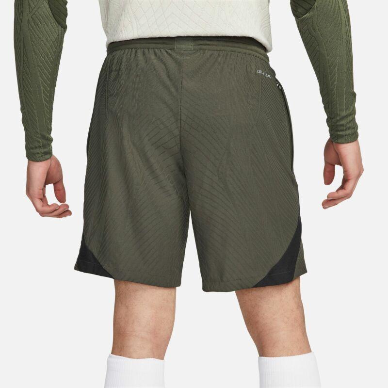 New Nike F.C. Barcelona Strike Elite Soccer Shorts Men's Olive Green DX2963-355