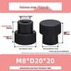 Hongkangming Stainless Steel Knurled Hand-Twist Nut for M3-M12.