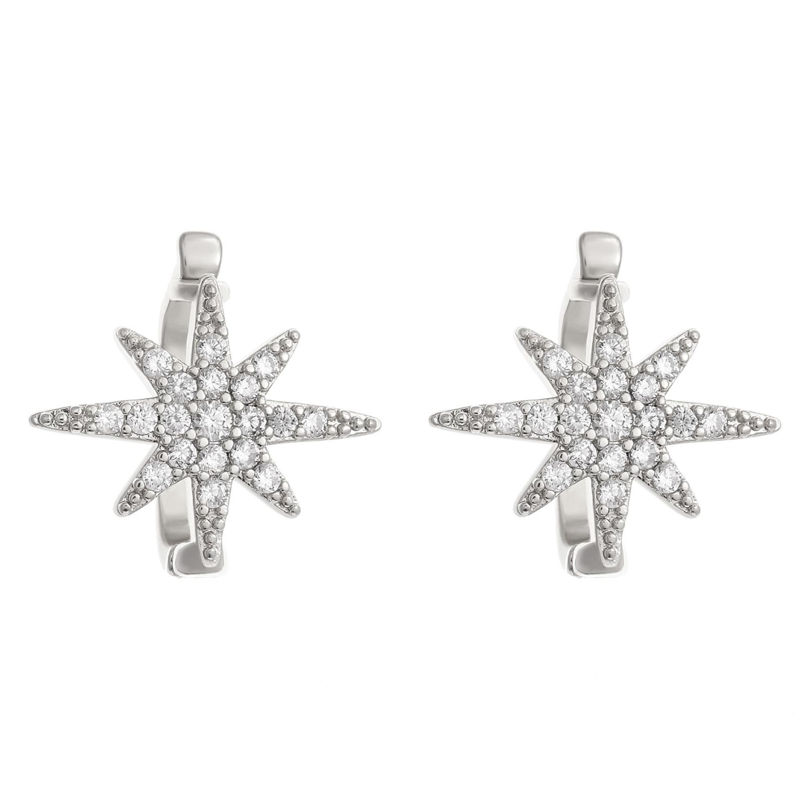 

Уникальный кафф для наушников в форме звезды, не требующий прокола, клипса для наушников, простые ювелирные изделия для наушников, подходит для различных случаев серебряный