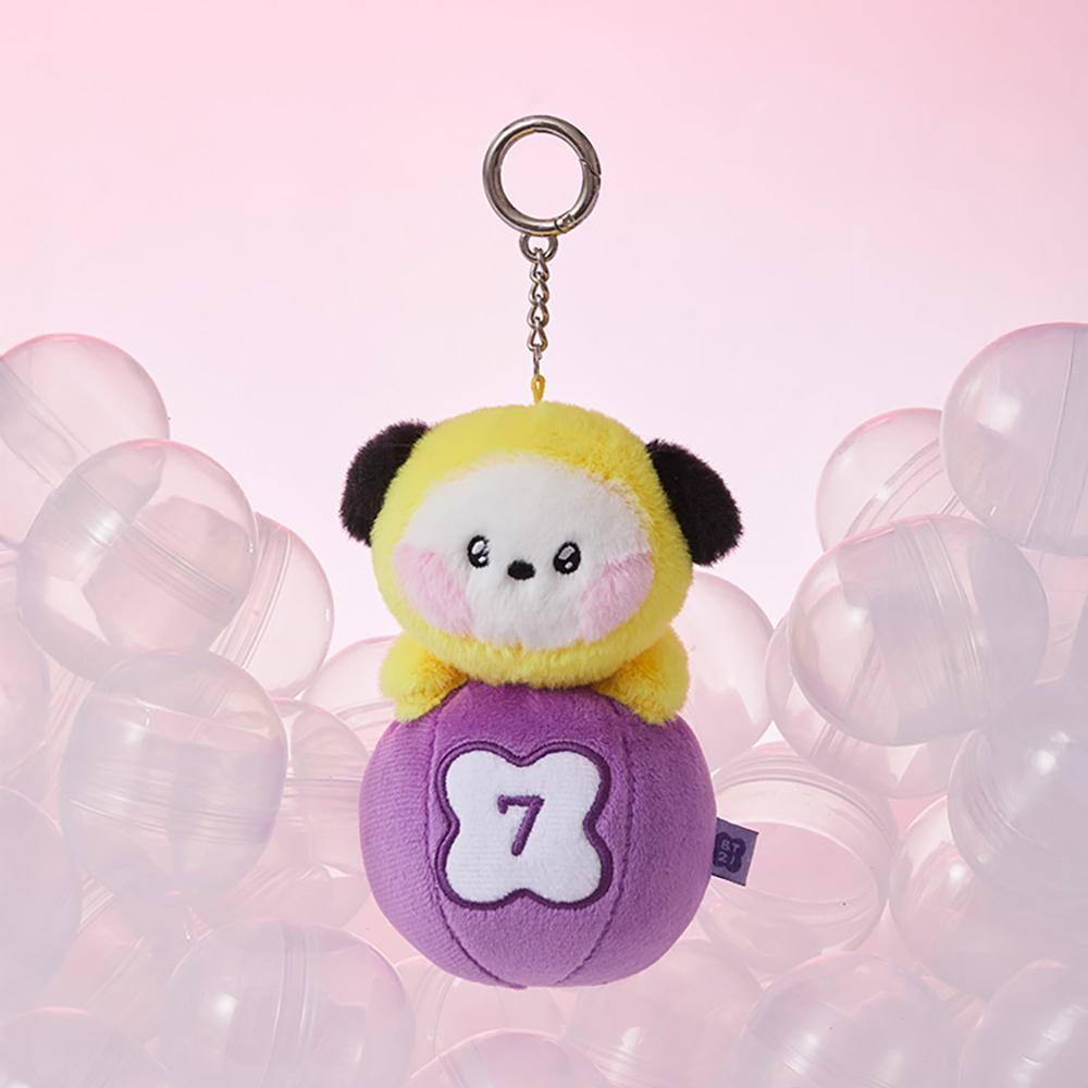 BT21 CHIMMY Minini Lucky Gacha Plush Keychain