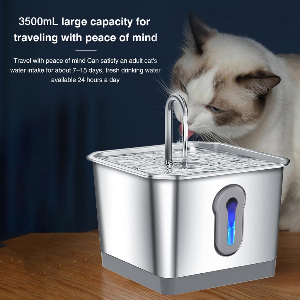 3.5L Cat Water Fountain APP Control Pet Water Fountain for Drinking Automatic Cat Water Dispenser