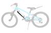 Zefal Bicycle Front and Rear Fender Set Kid MTB Mudguard Set for Kids MTB Black 2501