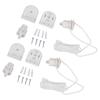 32mm Roller Blind Mounting Brackets Fittings Kits with Beaded Chain Curtain Replacement Accessories for Home Decors
