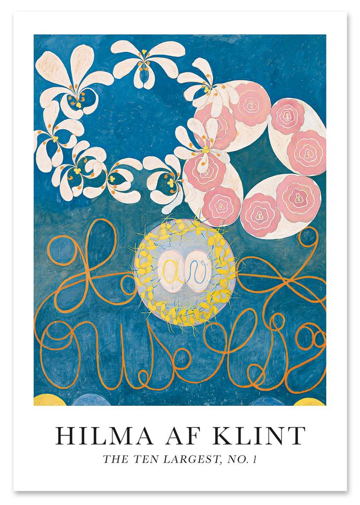 Plakát Hilma af Klint The ten largest no. 1