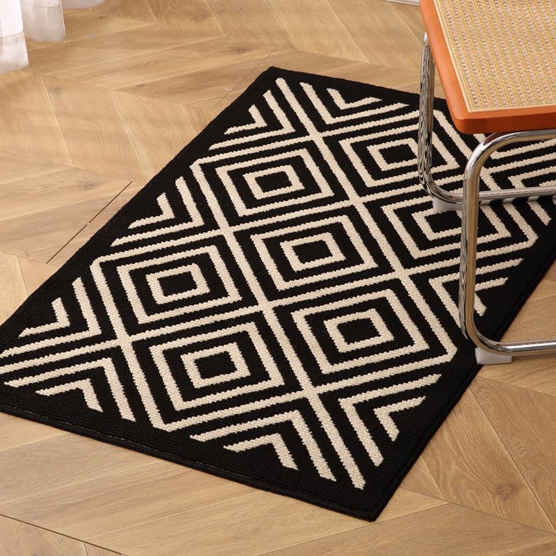 High-End Cross-Border Entrance Doormat: Dirt-Resistant Home, Living Room, Hallway, and Doorway Carpet 50x80 cm